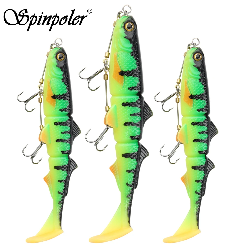 Fishing Lure Jerkbait - Spinpoler Pike Stinger Rig System z