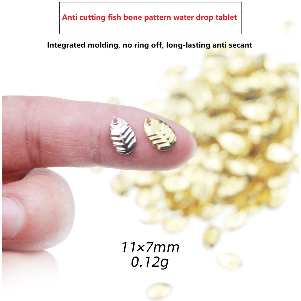 Fishing Lure Accessories - 50 sztuk/partia DIY Fishing Spinner cekiny
