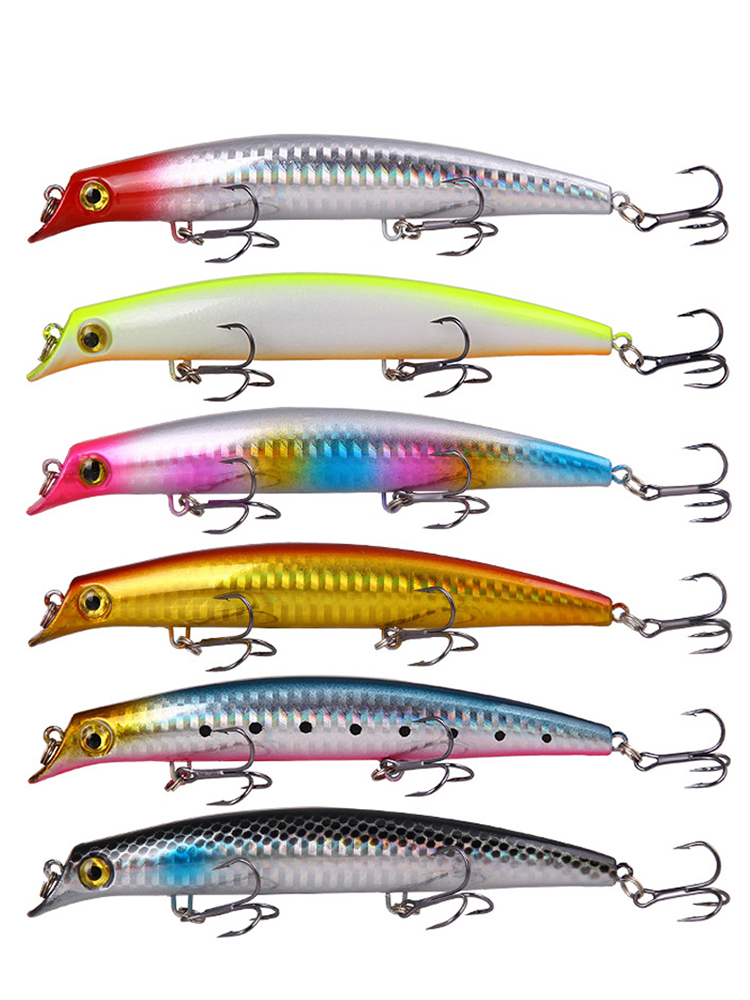 Fishing Lure Spinnerbait - 6 sztuk Crankbaits przynęty morskie Topwater