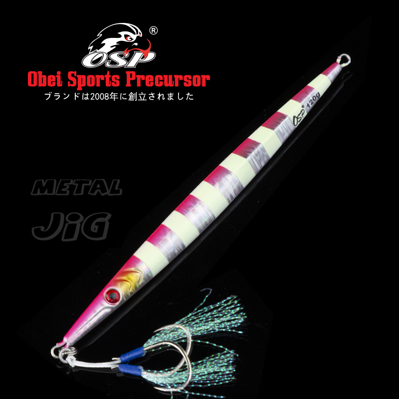 Fishing Lure Spoon - OSP 120-150g metalowa jigowanie obi przynęta