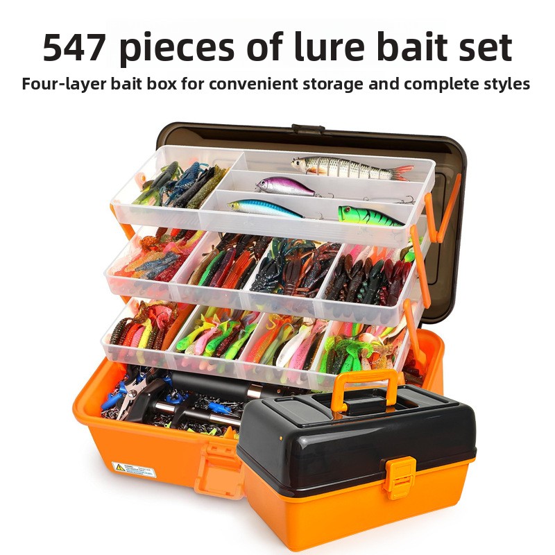 Duży, 4-warstwowy, zewnętrzny  – Fishing Lure Accessories recenzja i cena