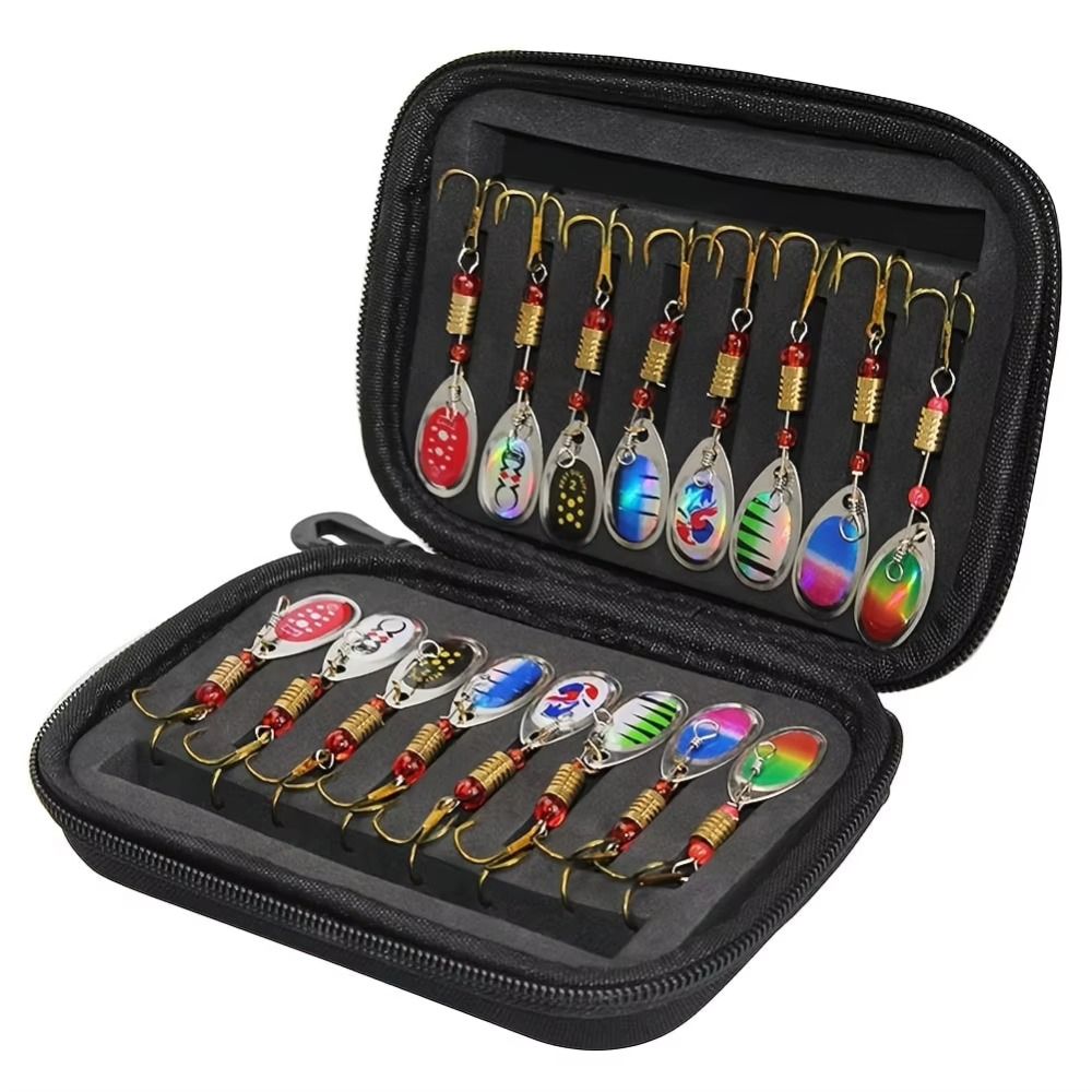 Obrotowe, błyszczące przynęty  – Fishing Lure Spinnerbait recenzja i cena
