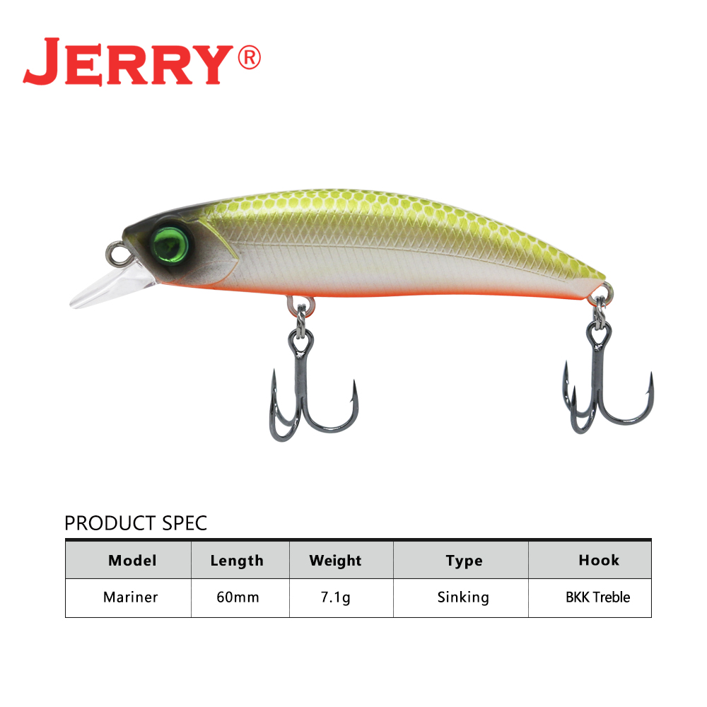 Jerry Mariner woblers Crank gł – Fishing Lure Jerkbait recenzja i cena