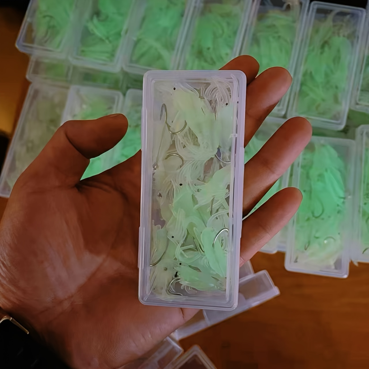 10 sztuk świecących przynęt w  – Fishing Lure Soft Plastic recenzja i cena