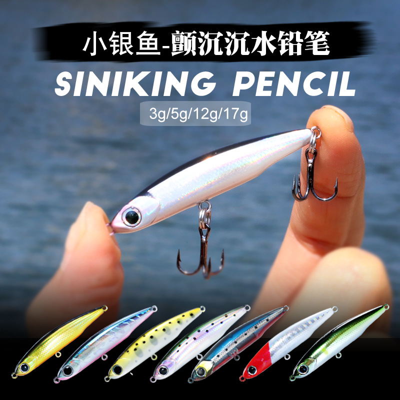 DUODUOYU 1 sztuk tonący ołówek – Fishing Lure Spoon recenzja i cena