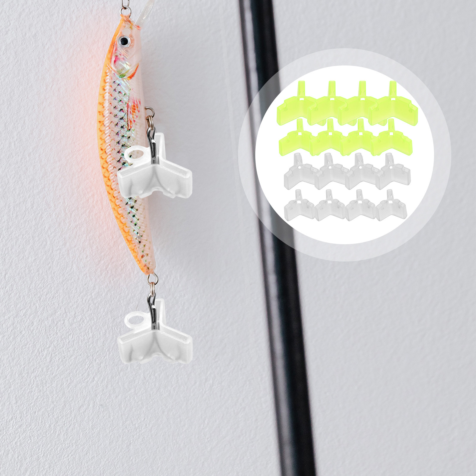 240 sztuk – osłonki na haczyki – Fishing Lure Accessories recenzja i cena